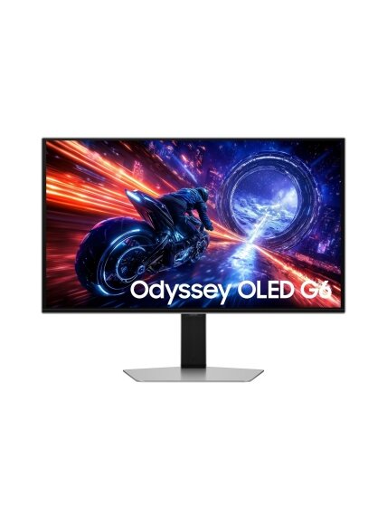 Samsung | LS27FG602SUXEN | 27 " | OLED | QHD | 16:9 | 500 Hz | 0.03 ms | 2560 x 1440 pixels | 300 cd/m² | HDMI ports quantity 2 | Silver