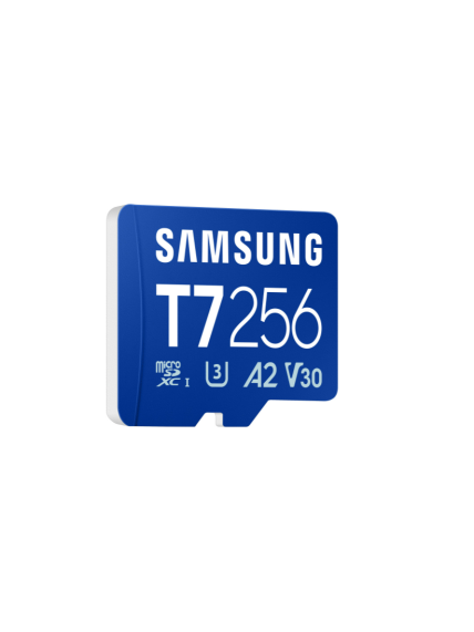 Samsung MicroSD card | T7 | 256 GB | microSDXC | Flash memory class U3, V30, A2 2 Samsung MicroSD card | T7 | 256 GB | microSDXC | Flash memory class U3, V30, A2 2