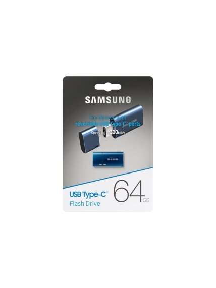 Samsung | USB Flash Drive | MUF-64DA/APC | 64 GB | USB 3.2 Gen 1 Type-C | Blue 8 Samsung | USB Flash Drive | MUF-64DA/APC | 64 GB | USB 3.2 Gen 1 Type-C | Blue 8