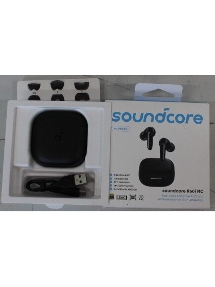 SALE OUT. Anker Soundcore Earphones | R60i | Bluetooth | In-ear | Microphone | Black | DEMO | Warranty 24 month(s) | Wireless 1 SALE OUT. Anker Soundcore Earphones | R60i | Bluetooth | In-ear | Microphone | Black | DEMO | Warranty 24 month(s) | Wireless 1
