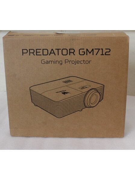 SALE OUT. Acer PREDATOR GM712 Projector, DLP, 4K UHD, 4000lm, 20000/1, HDMI, Black | SALE OUT. Acer | PREDATOR GM712 | 4K UHD (3840 x 2160) | 3600 ANSI lumens | Black | USED SALE OUT. Acer PREDATOR GM712 Projector, DLP, 4K UHD, 4000lm, 20000/1, HDMI, Black | SALE OUT. Acer | PREDATOR GM712 | 4K UHD (3840 x 2160) | 3600 ANSI lumens | Black | USED