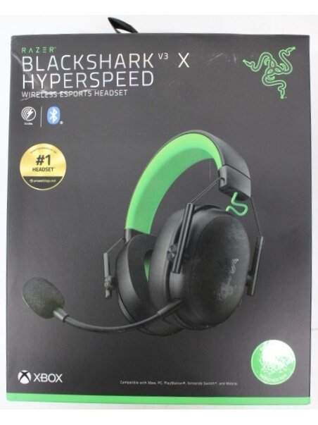 SALE OUT. Razer BlackShark V3 X HyperSpeed for Xbox Gaming Headset, Over-Ear,Wireless, Black | Razer DAMAGED PACKAGING SALE OUT. Razer BlackShark V3 X HyperSpeed for Xbox Gaming Headset, Over-Ear,Wireless, Black | Razer DAMAGED PACKAGING