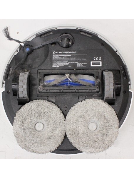 SALE OUT. Ecovacs DEEBOT mini Vacuum cleaner, Robot, Wet&Dry, ZeroTangle Technology, Agile Navigation, White/Blue + Auto-empty station | Ecovacs Robotic Vacuum Cleaner | DEEBOT mini BLUE | Wet&Dry | Li-ion | 3200 mAh | Dust capacity 1.8 L | 8000 Pa | Whit 3 SALE OUT. Ecovacs DEEBOT mini Vacuum cleaner, Robot, Wet&Dry, ZeroTangle Technology, Agile Navigation, White/Blue + Auto-empty station | Ecovacs Robotic Vacuum Cleaner | DEEBOT mini BLUE | Wet&Dry | Li-ion | 3200 mAh | Dust capacity 1.8 L | 8000 Pa | Whit 3