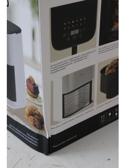SALE OUT. MOVA FD10 Pro Air Fryer, 6 L, White | MOVA Air Fryer | FD10 Pro | Power 1800 W | Capacity 6 L | White | DAMAGED PACKAGING | 24 month(s) 4 SALE OUT. MOVA FD10 Pro Air Fryer, 6 L, White | MOVA Air Fryer | FD10 Pro | Power 1800 W | Capacity 6 L | White | DAMAGED PACKAGING | 24 month(s) 4