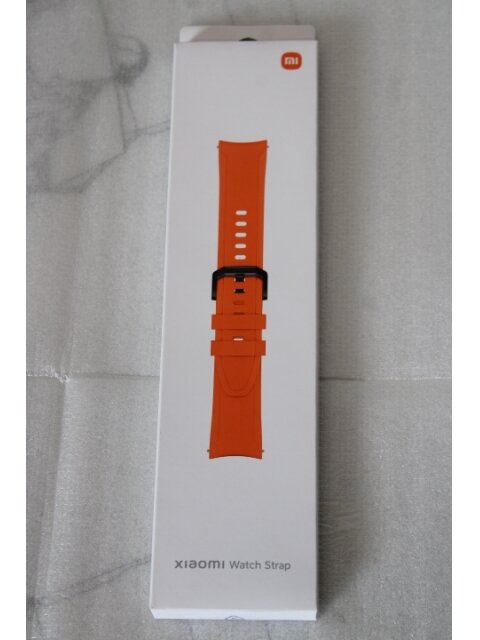 SALE OUT. Xiaomi Watch 2 Orange Fluororubber Strap | SALE OUT. Xiaomi Watch 2 Strap | Orange | Fluororubber | DEMO