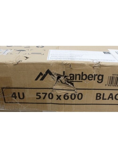 SALE OUT. Lanberg Rack cabinet 19" wall-mounted 4U 600 fast assembly (flat pack), black | SALE OUT. Lanberg Rack cabinet 19" wall-mounted 4U 600 fast assembly (flat pack) | WFFA-5604-10B | Black | DAMAGED PACKAGING, UNPACKED 1 SALE OUT. Lanberg Rack cabinet 19" wall-mounted 4U 600 fast assembly (flat pack), black | SALE OUT. Lanberg Rack cabinet 19" wall-mounted 4U 600 fast assembly (flat pack) | WFFA-5604-10B | Black | DAMAGED PACKAGING, UNPACKED 1