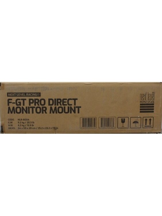 SALE OUT. Next Level F-GT Pro Direct Monitor Mount | Next Level Racing F-GT Pro Direct Monitor Mount | 27-57 " | Maximum weight (capacity) 50 kg | SCRATCHED, DAMAGED PAINT AND MANUAL, MOUNTING MARKS, MISSING SCREWS AND WASHERS (M5 16MM) | Black SALE OUT. Next Level F-GT Pro Direct Monitor Mount | Next Level Racing F-GT Pro Direct Monitor Mount | 27-57 " | Maximum weight (capacity) 50 kg | SCRATCHED, DAMAGED PAINT AND MANUAL, MOUNTING MARKS, MISSING SCREWS AND WASHERS (M5 16MM) | Black
