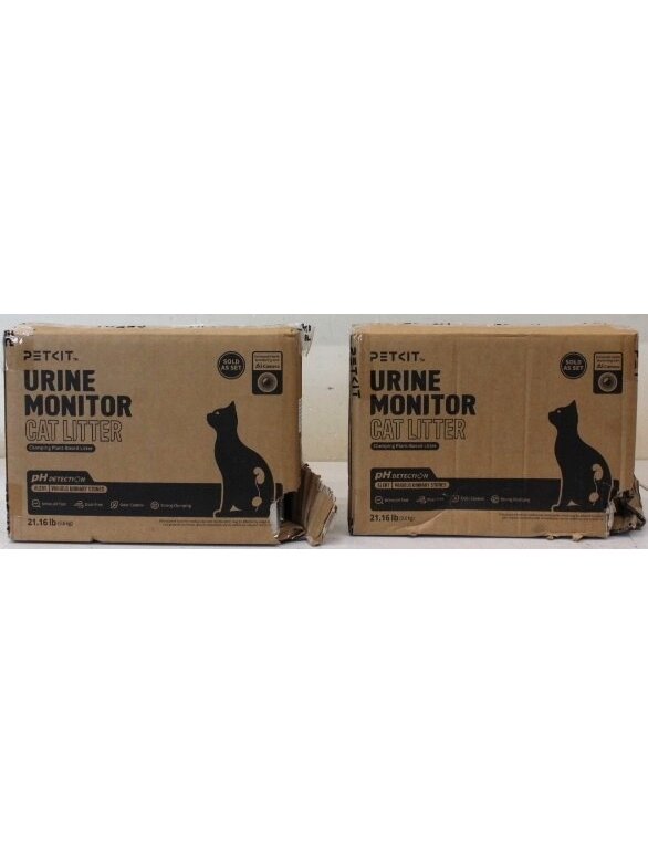 SALE OUT. | PETKIT Urine Monitor Cat Litter, 4 bags | DAMAGED PACKAGING, MISSING 1 BAG 2 SALE OUT. | PETKIT Urine Monitor Cat Litter, 4 bags | DAMAGED PACKAGING, MISSING 1 BAG 2