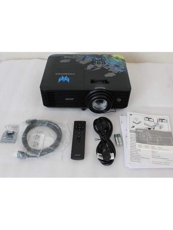 SALE OUT. Acer PREDATOR GM712 Projector, DLP, 4K UHD, 4000lm, 20000/1, HDMI, Black | SALE OUT. Acer | PREDATOR GM712 | 4K UHD (3840 x 2160) | 3600 ANSI lumens | Black | USED 1 SALE OUT. Acer PREDATOR GM712 Projector, DLP, 4K UHD, 4000lm, 20000/1, HDMI, Black | SALE OUT. Acer | PREDATOR GM712 | 4K UHD (3840 x 2160) | 3600 ANSI lumens | Black | USED 1