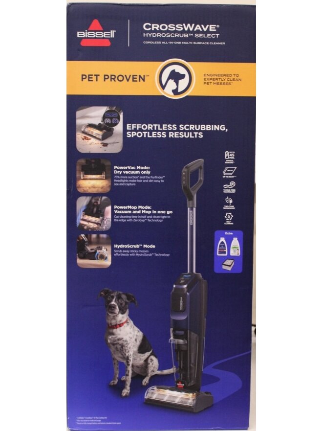 SALE OUT. Bissell All-in-one Multi-surface Vacuum Cleaner | 4284N | Cordless operating | Washing function | 25.9 V | Operating time (max) 45 min | Black/Midnight Blue | Warranty 24 month(s) | DAMAGED PACKAGING, DIRTY AND USED SALE OUT. Bissell All-in-one Multi-surface Vacuum Cleaner | 4284N | Cordless operating | Washing function | 25.9 V | Operating time (max) 45 min | Black/Midnight Blue | Warranty 24 month(s) | DAMAGED PACKAGING, DIRTY AND USED