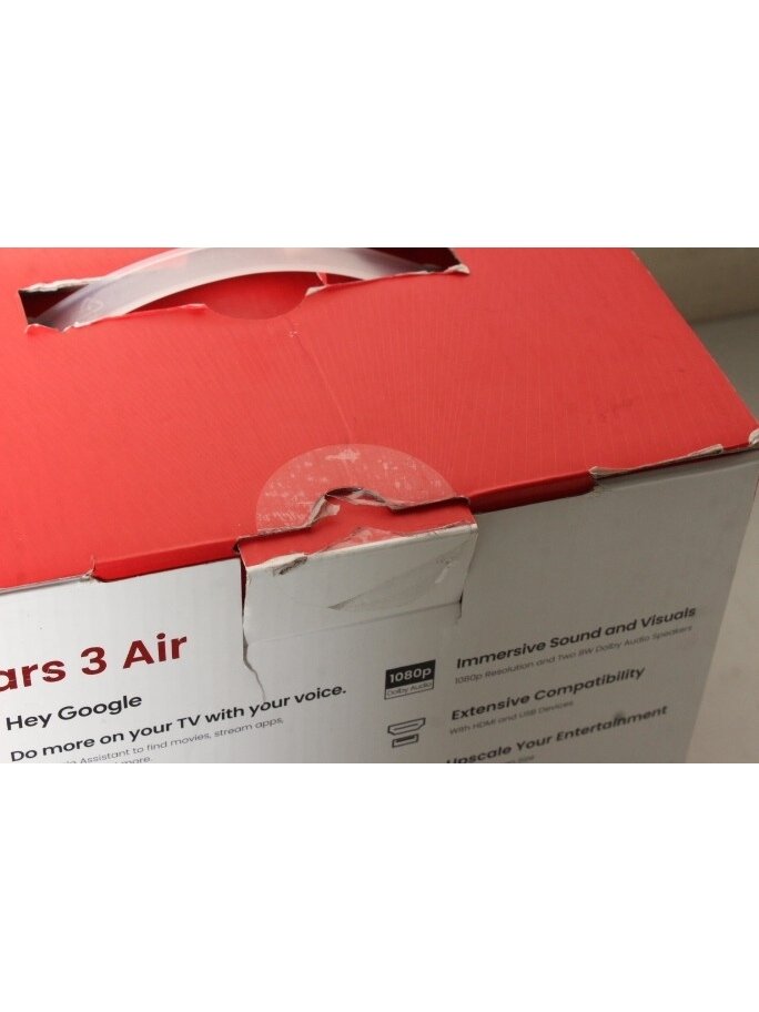 SALE OUT. Anker Nebula Mars 3 Air Google TV Projector with Built-In Netflix | Full HD (1920x1080) | 400 ANSI lumens | Black | DAMAGED PACKAGING AS DEMO | Wi-Fi 2 SALE OUT. Anker Nebula Mars 3 Air Google TV Projector with Built-In Netflix | Full HD (1920x1080) | 400 ANSI lumens | Black | DAMAGED PACKAGING AS DEMO | Wi-Fi 2