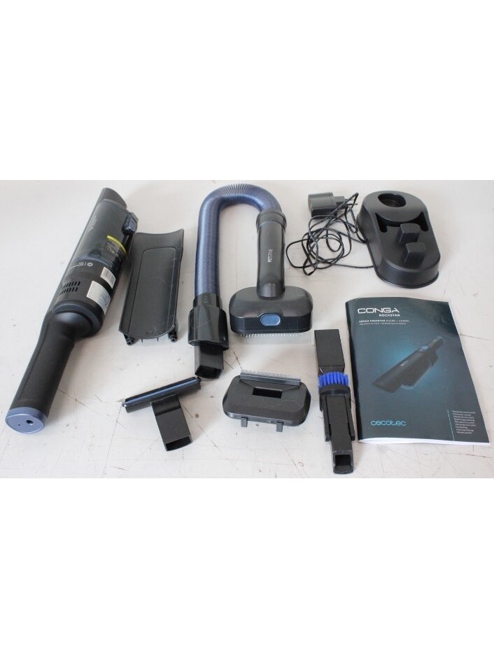 SALE OUT. | Cecotec Vacuum Cleaner | Conga Rockstar Micro+ Animal | Cordless operating | Handheld | 200 W | 16.8 V | Operating time (max) 40 min | Black | Warranty 24 month(s) | DAMAGED PACKAGING, USED, DIRTY AND SCRATCHED 2