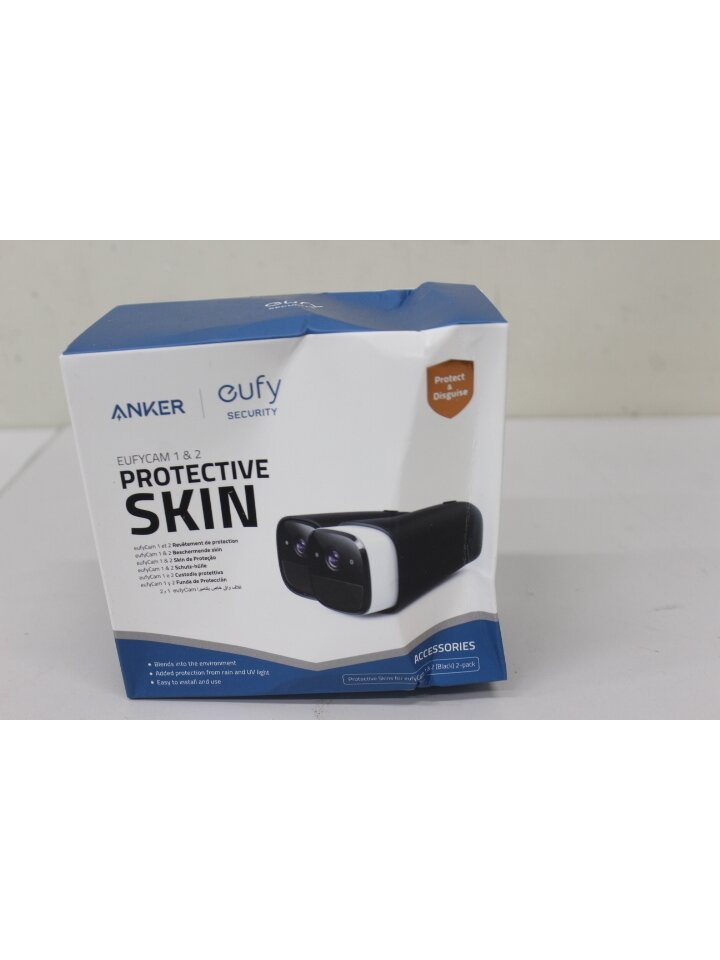 SALE OUT.  | Anker Eufy | 2 Set Silicone Skins In Black | 24 month(s) | DAMAGED PACKAGING 1