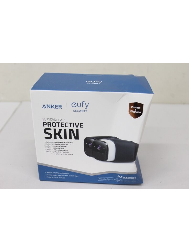 SALE OUT.  | Anker Eufy | 2 Set Silicone Skins In Black | 24 month(s) | DAMAGED PACKAGING