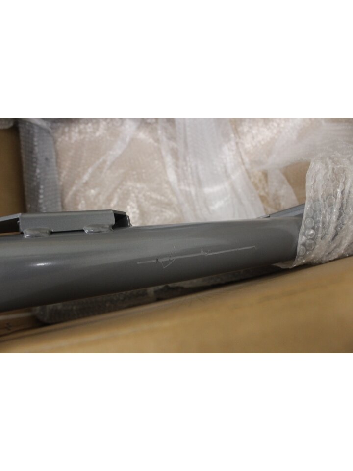 SALE OUT. | F-GT Pro Formula and GT Grey Edition | Racing Simulator Cockpit | Steel | Grey | DAMAGED PACKAGING AND MANUAL, SCRATCHED, MOUNTING MARKS, MISSING SCREWS (M6 16MM, M8 80MM), WASHERS (M6) AND ALLEN KEYS (4, 5, 6MM) | 24 month(s) 4