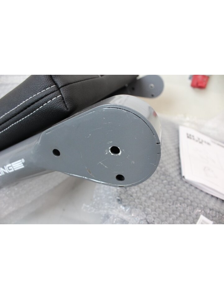 SALE OUT. | F-GT Pro Formula and GT Grey Edition | Racing Simulator Cockpit | Steel | Grey | DAMAGED PACKAGING AND MANUAL, SCRATCHED, MOUNTING MARKS, MISSING SCREWS (M6 16MM, M8 80MM), WASHERS (M6) AND ALLEN KEYS (4, 5, 6MM) | 24 month(s) 6