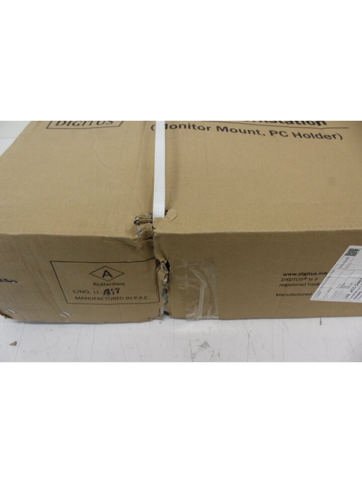 SALE OUT. Mobile workstation with individual height adjustment | DA-90374 | Monitor Mount, PC Holder | 17-32 " | Black | DAMAGED PACKAGING 1 SALE OUT. Mobile workstation with individual height adjustment | DA-90374 | Monitor Mount, PC Holder | 17-32 " | Black | DAMAGED PACKAGING 1