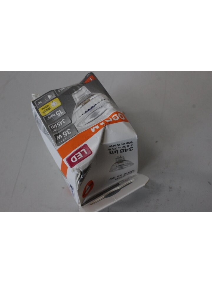 SALE OUT. Osram Parathom Reflector LED 12V MR16 35 non-dim 36° 3,8W/827 GU5.3 bulb | SALE OUT. Osram Parathom Reflector LED | GU5.3 | 3.8 W | Warm White | DAMAGED PACKAGING 2 SALE OUT. Osram Parathom Reflector LED 12V MR16 35 non-dim 36° 3,8W/827 GU5.3 bulb | SALE OUT. Osram Parathom Reflector LED | GU5.3 | 3.8 W | Warm White | DAMAGED PACKAGING 2