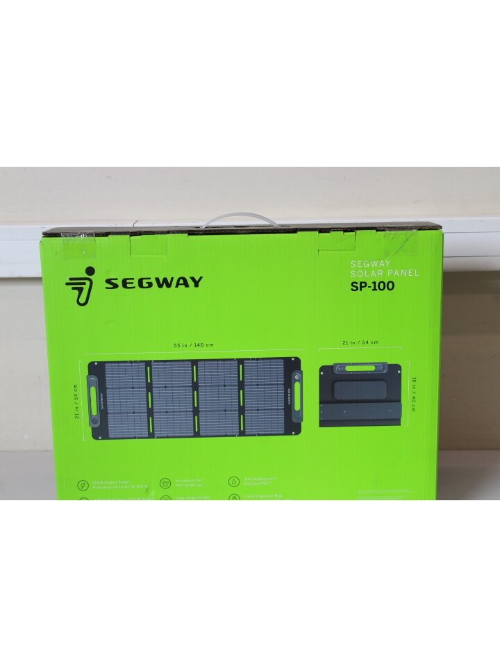 SALE OUT. SALE OUT. Segway | 100 W | Solar Panel 100 | Type-C, USB-A DEMO SALE OUT. SALE OUT. Segway | 100 W | Solar Panel 100 | Type-C, USB-A DEMO