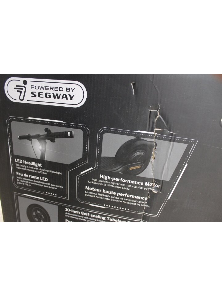 SALE OUT. Segway | Kickscooter F2 Plus E | Black | 24 month(s) | DAMAGED PACKAGING 2 SALE OUT. Segway | Kickscooter F2 Plus E | Black | 24 month(s) | DAMAGED PACKAGING 2