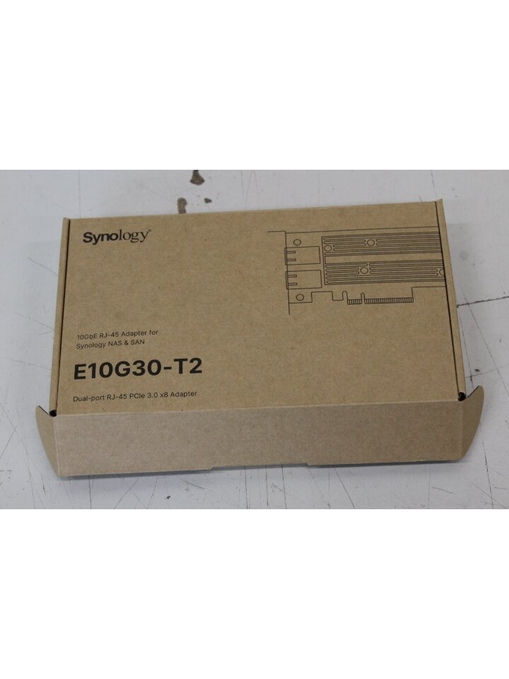 SALE OUT. Synology E10G30-T2 Dual-port 10GbE 10GBASE-T add-in card | SALE OUT. Synology Dual-port 10GbE 10GBASE-T add-in card | E10G30-T2 | DEMO | PCIe 3.0 x8 3