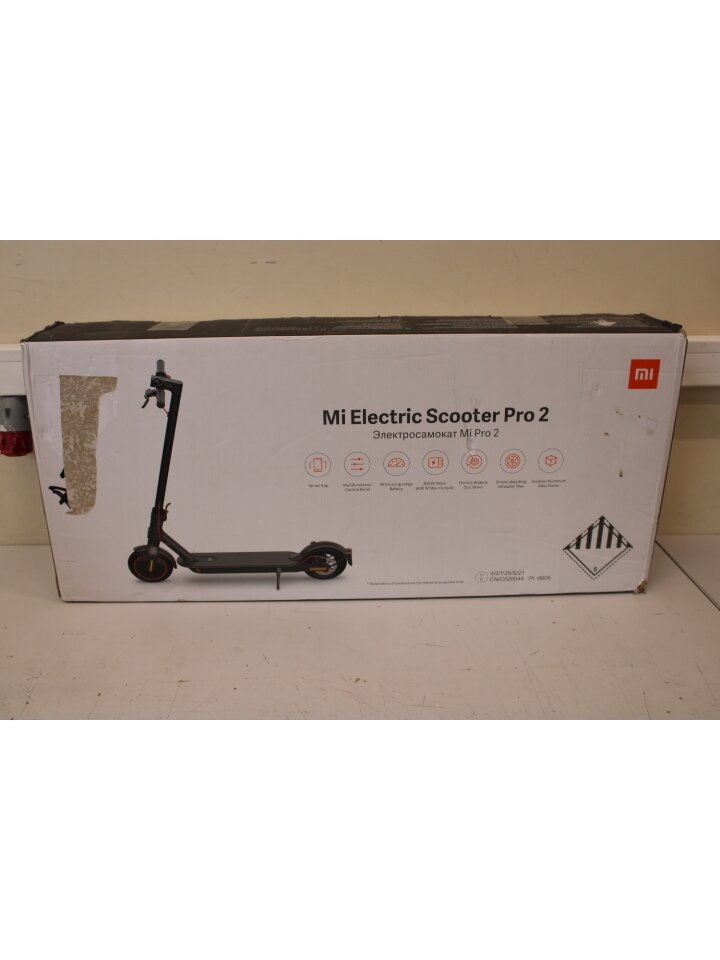 SALE OUT. Xiaomi Mi Electric Scooter Pro 2 (Black) | Xiaomi Mi Electric Scooter Pro 2 | 600 W | 25 km/h | 3 month(s) | Black | USED, SCRATCHED, DIRTY, SMALL CRACK BEHIND LEG, MISSING: CHARGER, MANUAL AND LEFT BACK REFLECTOR 4 SALE OUT. Xiaomi Mi Electric Scooter Pro 2 (Black) | Xiaomi Mi Electric Scooter Pro 2 | 600 W | 25 km/h | 3 month(s) | Black | USED, SCRATCHED, DIRTY, SMALL CRACK BEHIND LEG, MISSING: CHARGER, MANUAL AND LEFT BACK REFLECTOR 4