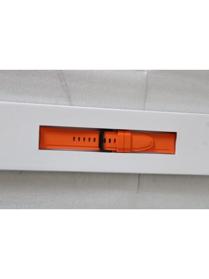 SALE OUT. Xiaomi Watch 2 Orange Fluororubber Strap | SALE OUT. Xiaomi Watch 2 Strap | Orange | Fluororubber | DEMO 1