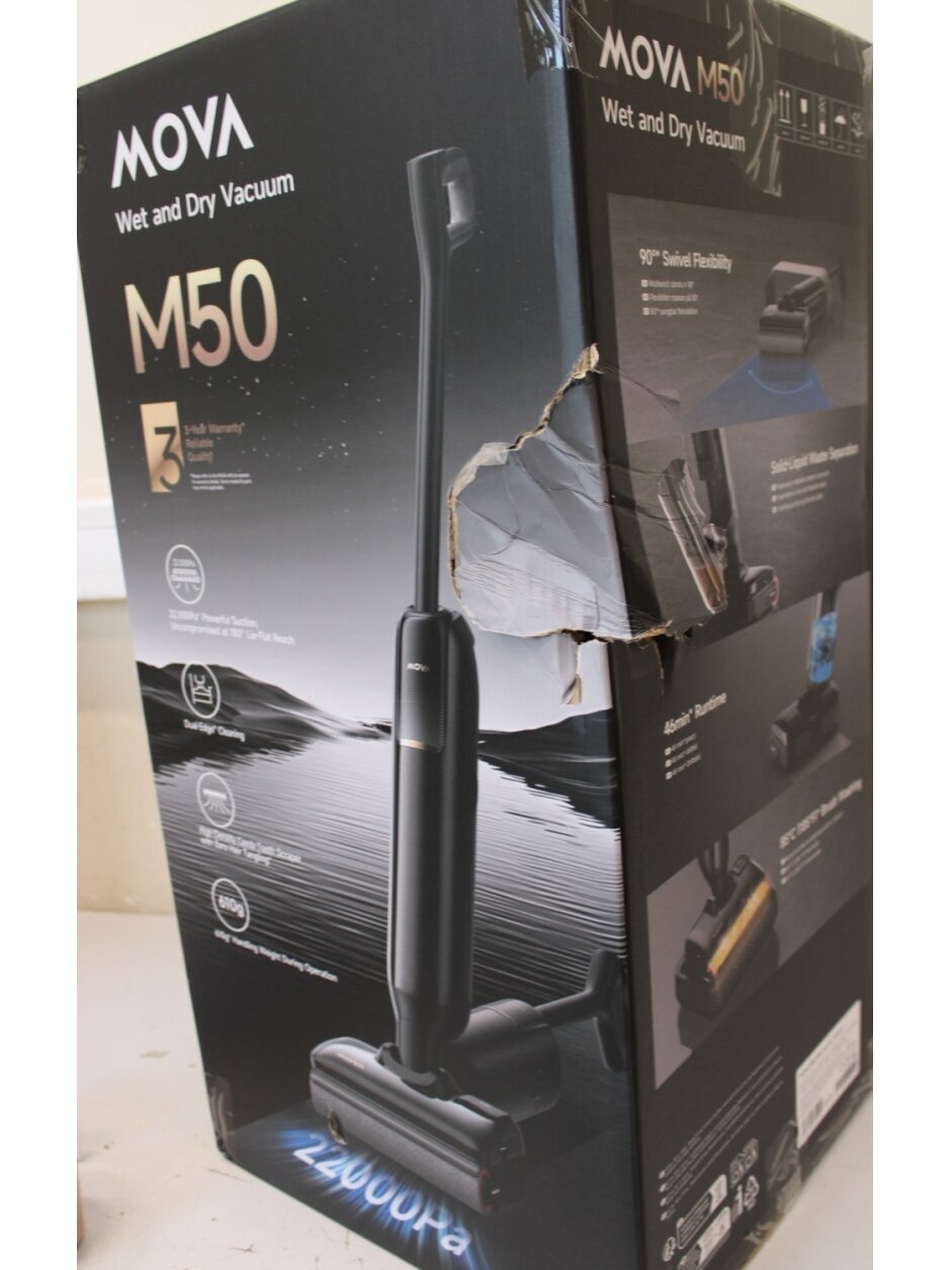 SALE OUT. | MOVA Vacuum cleaner | M50 | Cordless operating | Handstick | Washing function | 450 W | Operating time (max) 46 min | Black/Grey | Warranty 36 month(s) | DAMAGED PACKAGING, SCRATCHED PUMP STAND SALE OUT. | MOVA Vacuum cleaner | M50 | Cordless operating | Handstick | Washing function | 450 W | Operating time (max) 46 min | Black/Grey | Warranty 36 month(s) | DAMAGED PACKAGING, SCRATCHED PUMP STAND