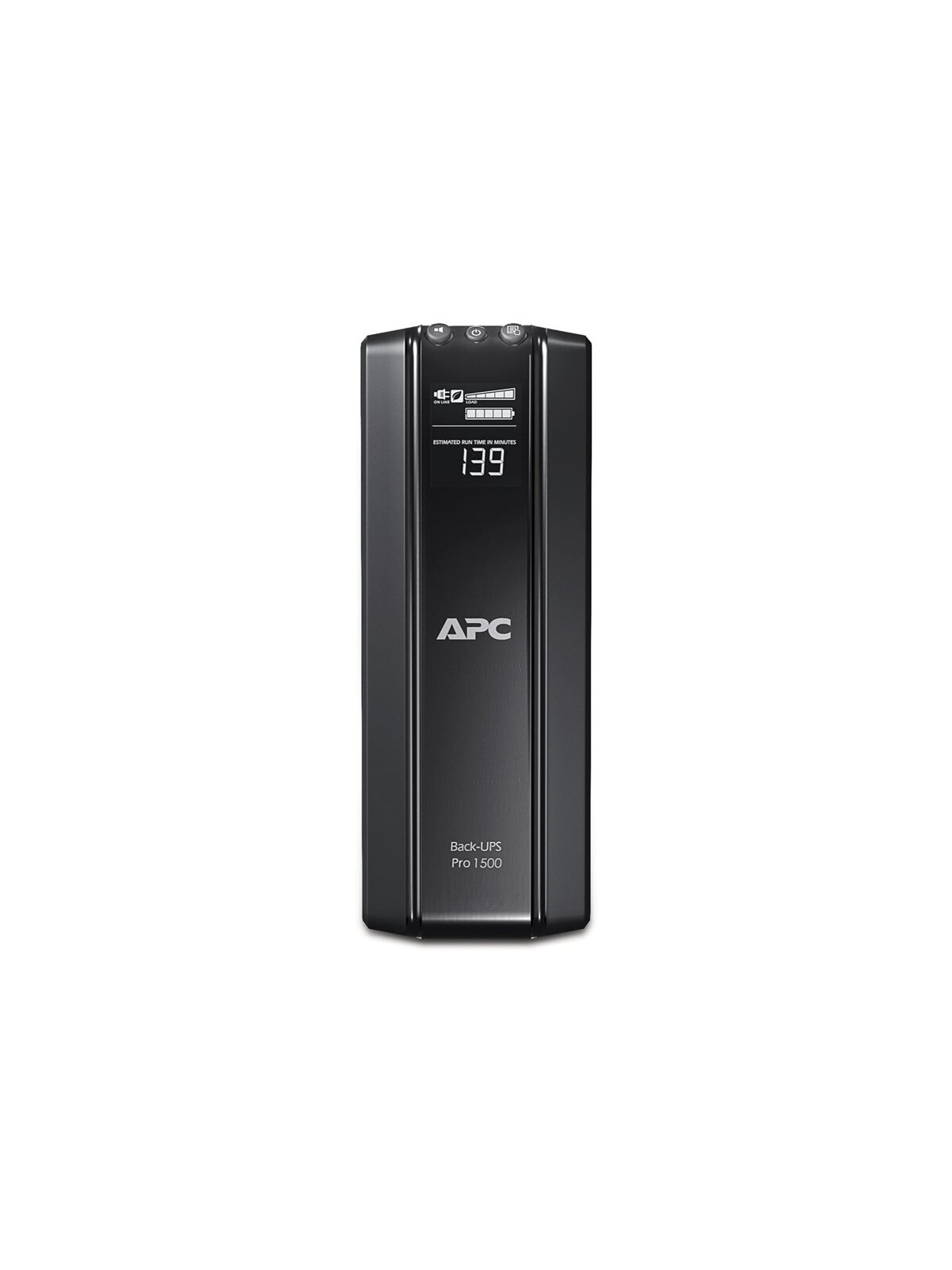 Schneider Electric APC Back-UPS Pro, Tower, 10x IEC C13 outlets, AVR, LCD, user-replaceable battery | BR1500GI | 1500 VA | 865 W | 230 V 1 Schneider Electric APC Back-UPS Pro, Tower, 10x IEC C13 outlets, AVR, LCD, user-replaceable battery | BR1500GI | 1500 VA | 865 W | 230 V 1