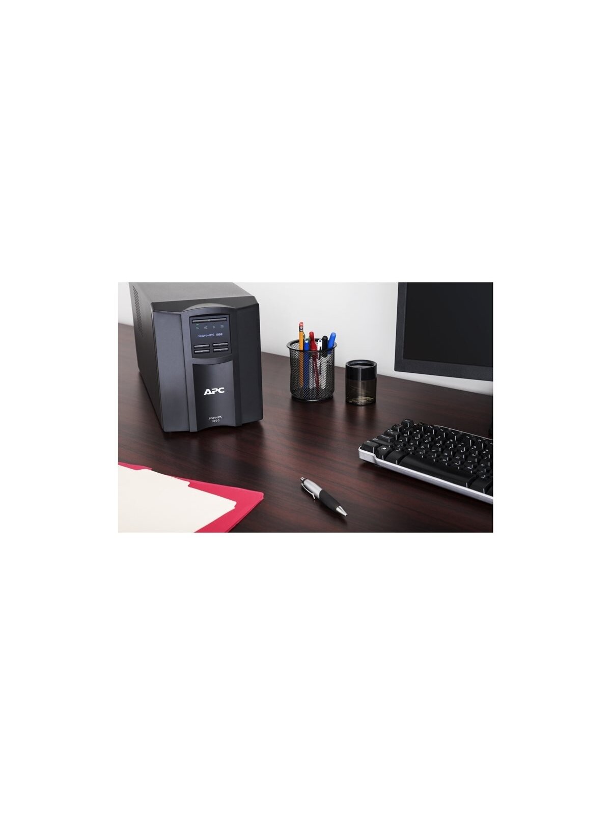 Schneider Electric APC Smart-UPS, Tower, 8x IEC C13 outlets, SmartConnect Port+SmartSlot, AVR, LCD | SMT1000IC | 1000 VA | 700 W | 230 V 4 Schneider Electric APC Smart-UPS, Tower, 8x IEC C13 outlets, SmartConnect Port+SmartSlot, AVR, LCD | SMT1000IC | 1000 VA | 700 W | 230 V 4