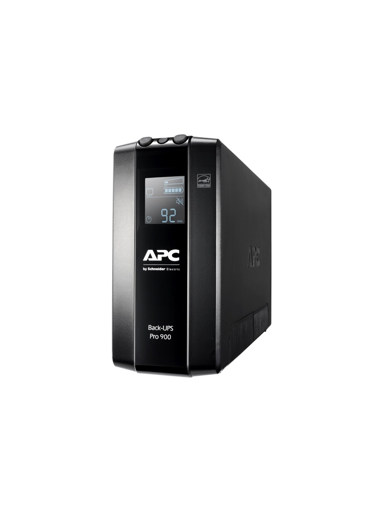 Schneider Electric APC Back-UPS Pro, Tower, 6x IEC C13 outlets, AVR, LCD, user-replaceable battery | BR900MI | 900 VA | 540 W | 230 V