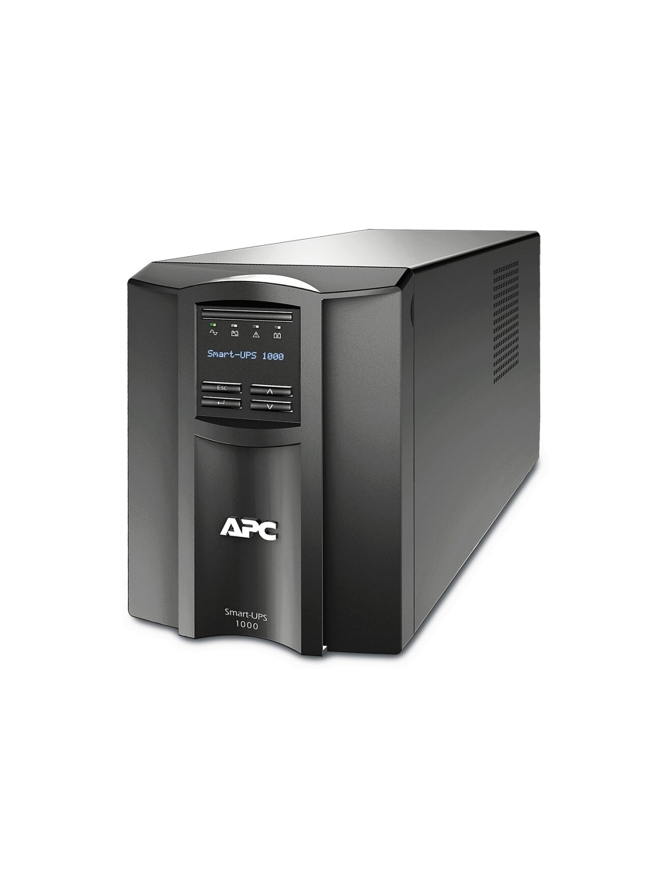 Schneider Electric APC Smart-UPS, Tower, 8x IEC C13 outlets, SmartConnect Port+SmartSlot, AVR, LCD | SMT1000IC | 1000 VA | 700 W | 230 V
