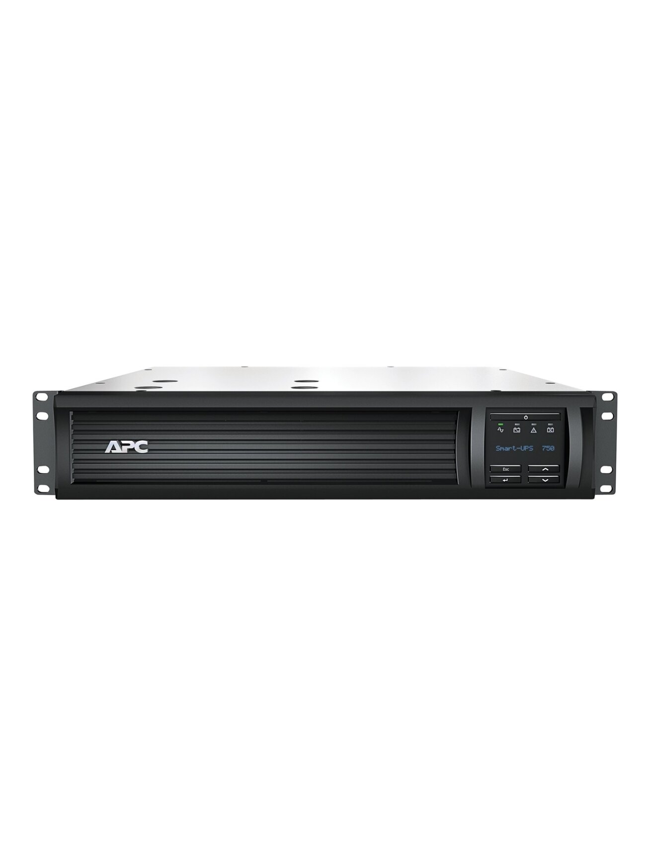 Schneider Electric Smart-UPS, Rackmount 2U, SmartConnect port+SmartSlot, AVR, LCD | SMT750RMI2UC | 750 VA | 500 W 1 Schneider Electric Smart-UPS, Rackmount 2U, SmartConnect port+SmartSlot, AVR, LCD | SMT750RMI2UC | 750 VA | 500 W 1