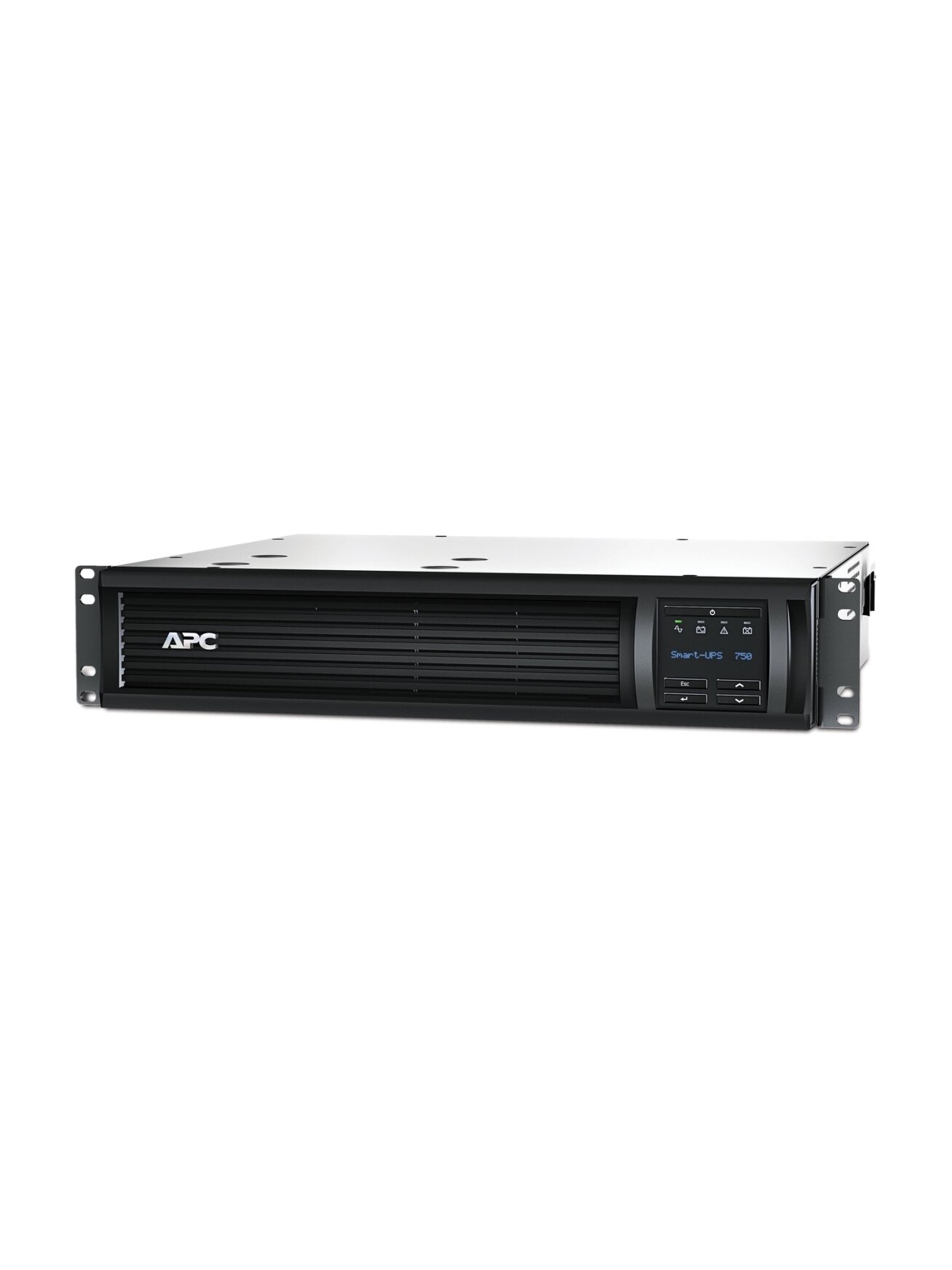 Schneider Electric Smart-UPS, Rackmount 2U, SmartConnect port+SmartSlot, AVR, LCD | SMT750RMI2UC | 750 VA | 500 W Schneider Electric Smart-UPS, Rackmount 2U, SmartConnect port+SmartSlot, AVR, LCD | SMT750RMI2UC | 750 VA | 500 W