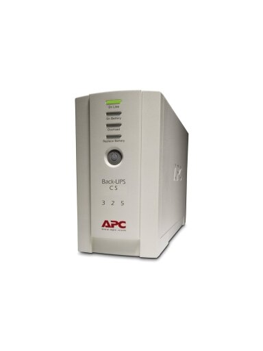 Schneider Electric APC Back-UPS CS | BK325I | 325 VA | 210 W Schneider Electric APC Back-UPS CS | BK325I | 325 VA | 210 W