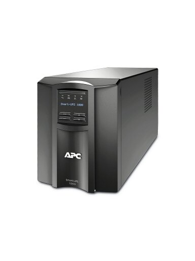 Schneider Electric APC Smart-UPS, Tower, 8x IEC C13 outlets, SmartConnect Port+SmartSlot, AVR, LCD | SMT1000IC | 1000 VA | 700 W | 230 V Schneider Electric APC Smart-UPS, Tower, 8x IEC C13 outlets, SmartConnect Port+SmartSlot, AVR, LCD | SMT1000IC | 1000 VA | 700 W | 230 V