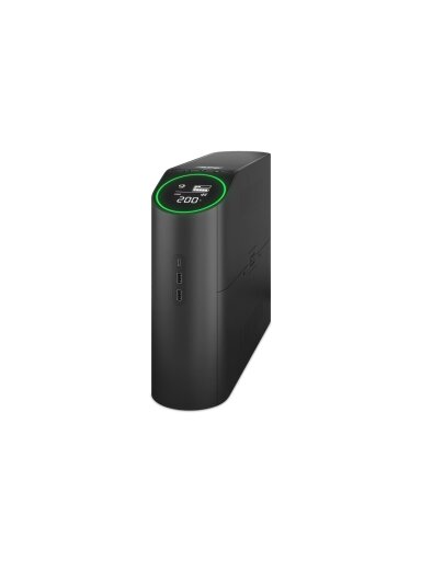 Schneider Electric Back-UPS Pro for Gaming, Tower, 230V, 4x Schuko ir 2x IEC C13 lizdai, RGB Light, Pure Sine Wave, Midnight | 2200 VA | 1320 W | 230 V Schneider Electric Back-UPS Pro for Gaming, Tower, 230V, 4x Schuko ir 2x IEC C13 lizdai, RGB Light, Pure Sine Wave, Midnight | 2200 VA | 1320 W | 230 V
