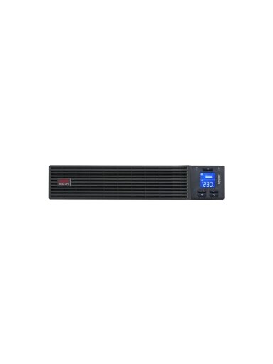Schneider Electric Easy UPS, Rackmount 2U, Intelligent Card Slot, LCD, W/Rail Kit | SRV1KRIRK-E | 1000 VA | 900 W Schneider Electric Easy UPS, Rackmount 2U, Intelligent Card Slot, LCD, W/Rail Kit | SRV1KRIRK-E | 1000 VA | 900 W