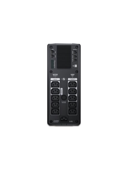 Schneider Electric APC Back-UPS Pro, Tower, 10x IEC C13 outlets, AVR, LCD, user-replaceable battery | BR1500GI | 1500 VA | 865 W | 230 V 2