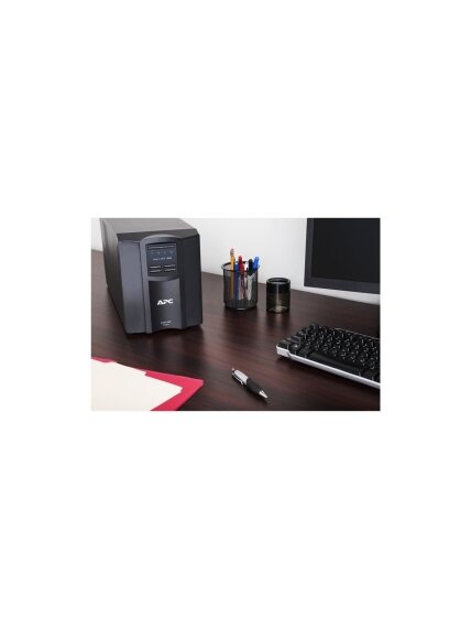 Schneider Electric APC Smart-UPS, Tower, 8x IEC C13 outlets, SmartConnect Port+SmartSlot, AVR, LCD | SMT1000IC | 1000 VA | 700 W | 230 V 4 Schneider Electric APC Smart-UPS, Tower, 8x IEC C13 outlets, SmartConnect Port+SmartSlot, AVR, LCD | SMT1000IC | 1000 VA | 700 W | 230 V 4