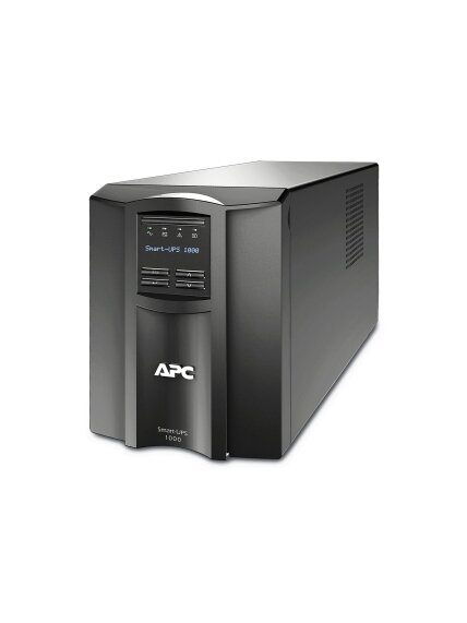Schneider Electric APC Smart-UPS, Tower, 8x IEC C13 outlets, SmartConnect Port+SmartSlot, AVR, LCD | SMT1000IC | 1000 VA | 700 W | 230 V Schneider Electric APC Smart-UPS, Tower, 8x IEC C13 outlets, SmartConnect Port+SmartSlot, AVR, LCD | SMT1000IC | 1000 VA | 700 W | 230 V