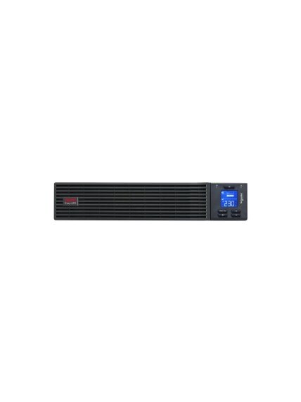 Schneider Electric Easy UPS, Rackmount 2U, Intelligent Card Slot, LCD, W/Rail Kit | SRV1KRIRK-E | 1000 VA | 900 W 1