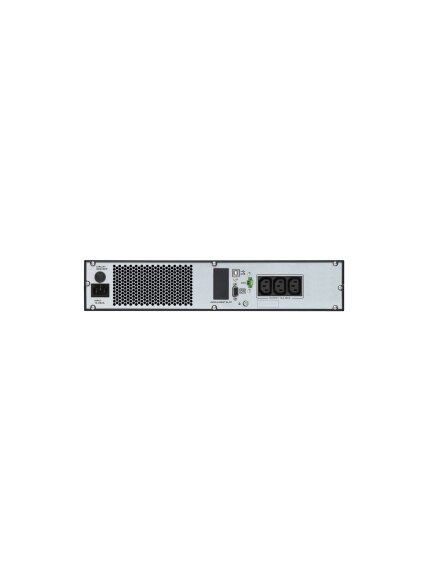 Schneider Electric Easy UPS, Rackmount 2U, Intelligent Card Slot, LCD, W/Rail Kit | SRV1KRIRK-E | 1000 VA | 900 W 2