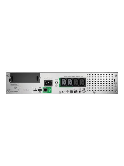 Schneider Electric Smart-UPS, Rackmount 2U, SmartConnect port+SmartSlot, AVR, LCD | SMT750RMI2UC | 750 VA | 500 W 2 Schneider Electric Smart-UPS, Rackmount 2U, SmartConnect port+SmartSlot, AVR, LCD | SMT750RMI2UC | 750 VA | 500 W 2