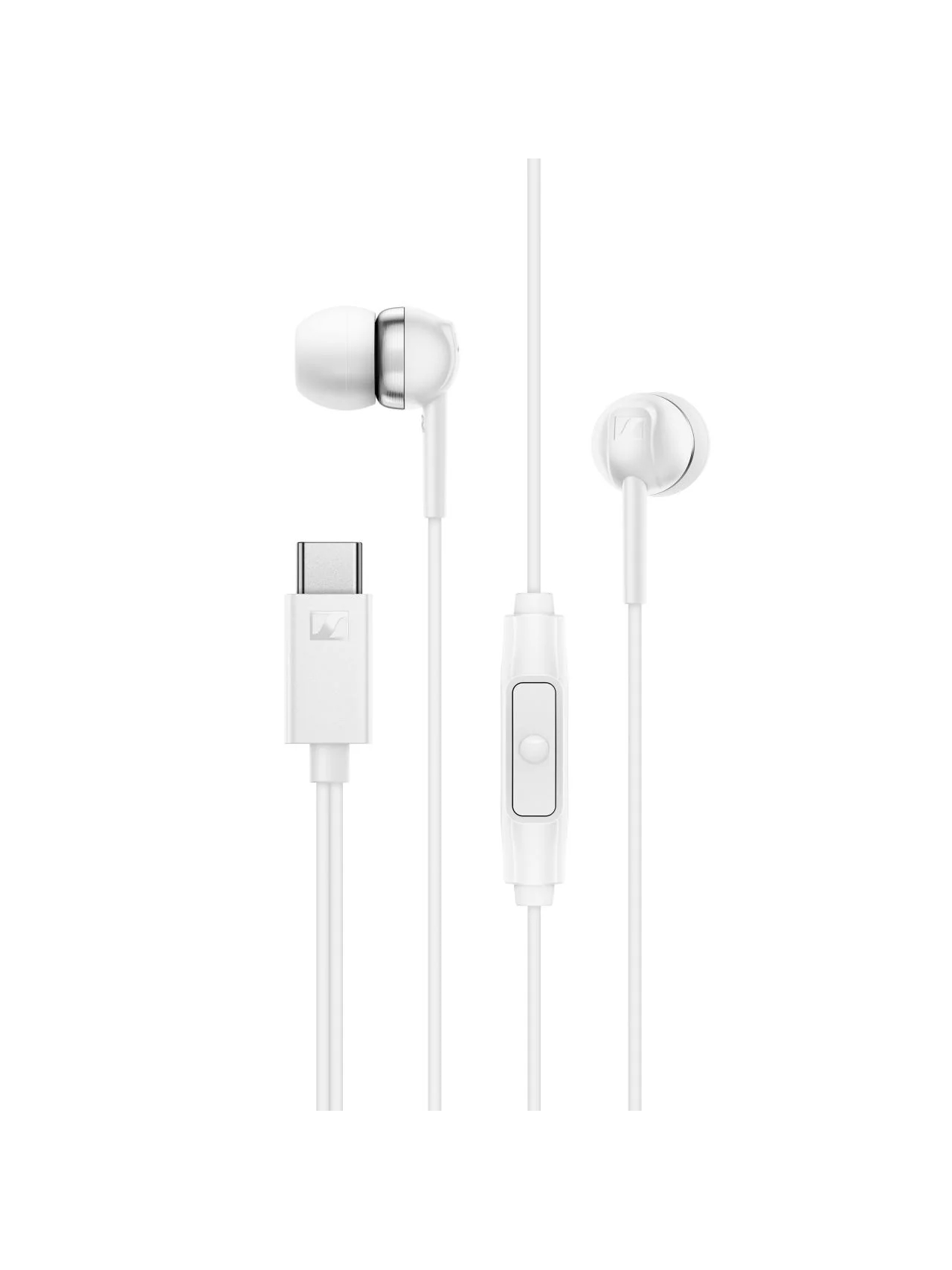 Sennheiser Headphones | CX 80U | Wired | In-ear | Microphone | White Sennheiser Headphones | CX 80U | Wired | In-ear | Microphone | White