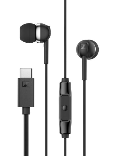 Sennheiser Headphones | CX 80U | Wired | In-ear | Microphone | Black