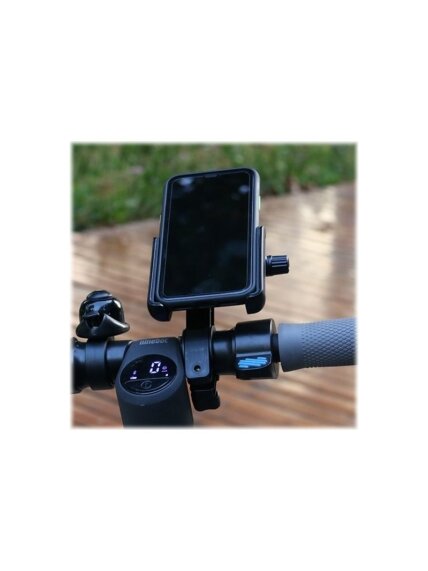 Segway | Smartphone holder for Kickscooters | Adjustable | Black | 360 ° | 6.5 " 5