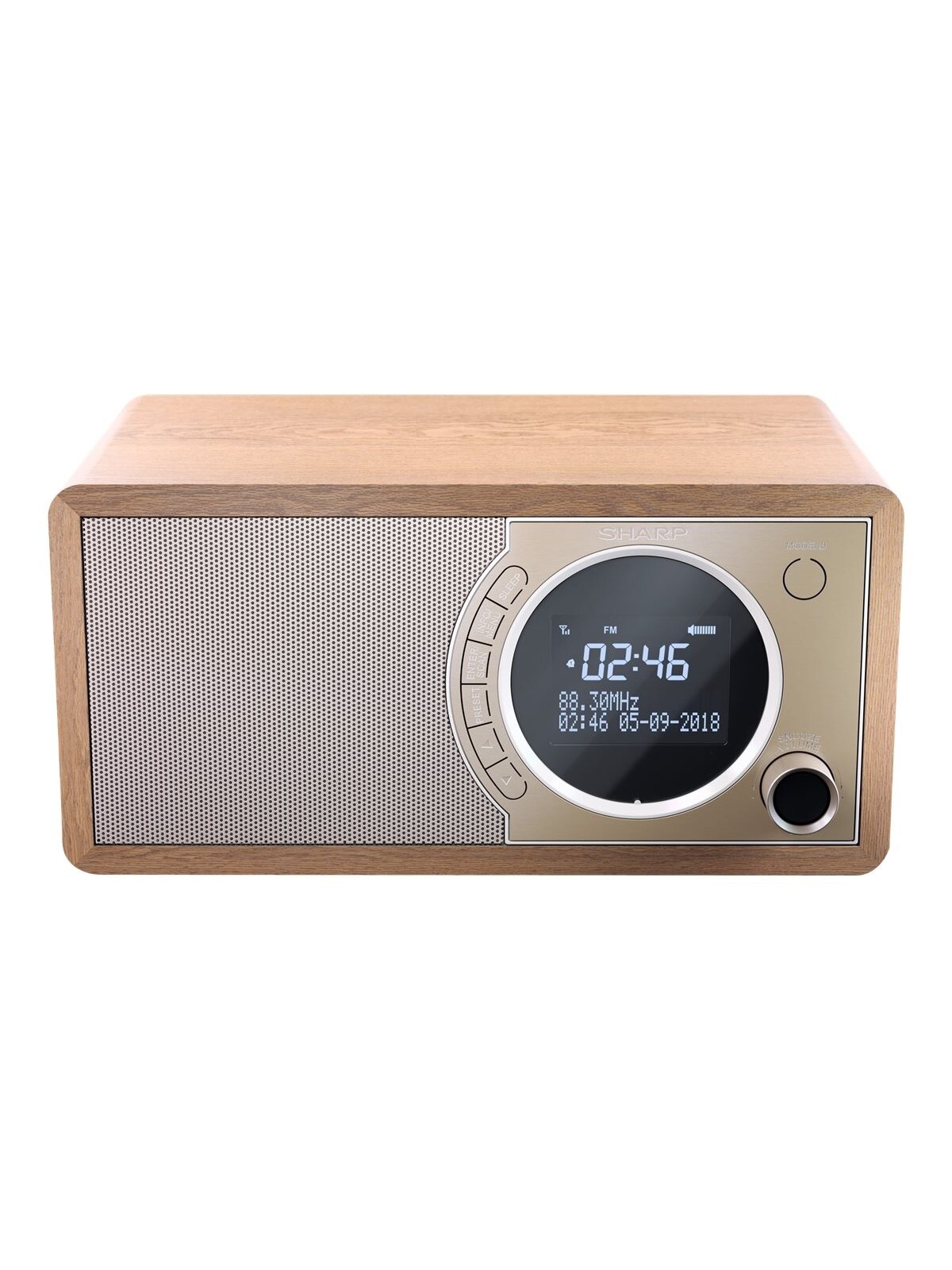 Sharp DR-450(BR) Digital Radio, FM/DAB/DAB+, Bluetooth 4.2, Alarm function, Brown | Sharp | Digital Radio | DR-450(BR) | Bluetooth | Brown 2 Sharp DR-450(BR) Digital Radio, FM/DAB/DAB+, Bluetooth 4.2, Alarm function, Brown | Sharp | Digital Radio | DR-450(BR) | Bluetooth | Brown 2