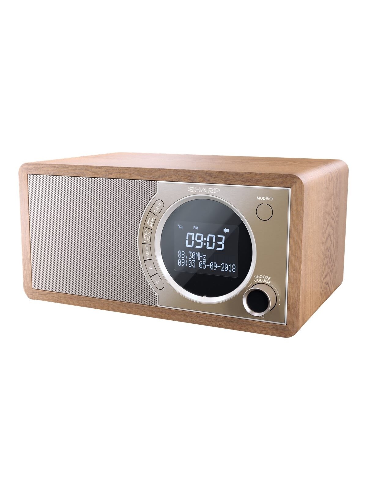 Sharp DR-450(BR) Digital Radio, FM/DAB/DAB+, Bluetooth 4.2, Alarm function, Brown | Sharp | Digital Radio | DR-450(BR) | Bluetooth | Brown Sharp DR-450(BR) Digital Radio, FM/DAB/DAB+, Bluetooth 4.2, Alarm function, Brown | Sharp | Digital Radio | DR-450(BR) | Bluetooth | Brown