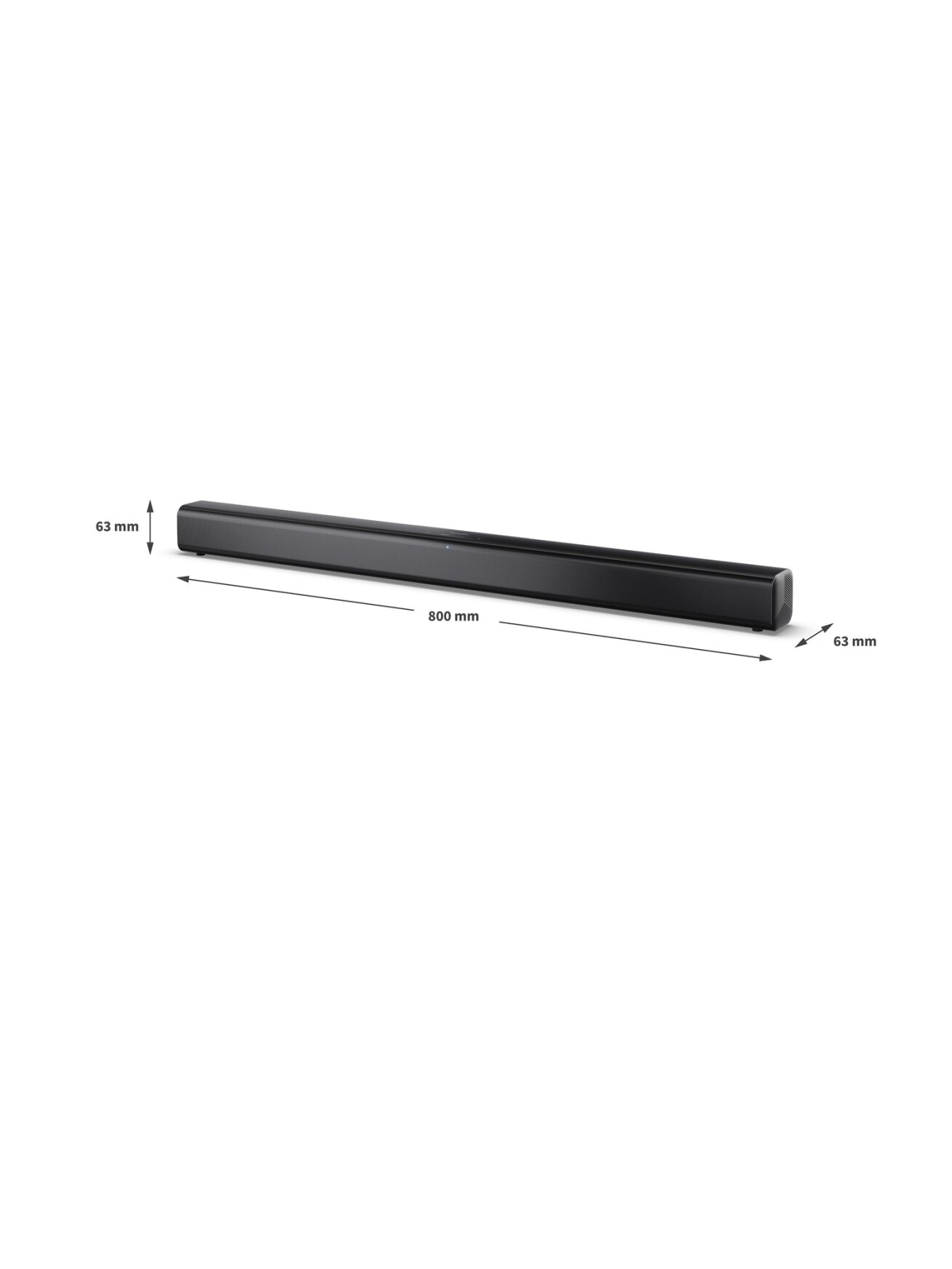 Sharp 2.0 Soundbar | HT-SB145 | 150 W | Bluetooth | Black | Wireless connection